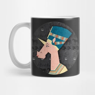 Queen Nefertiti Unicorn Mug